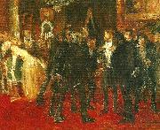 Ernst Josephson Falskspelaren oil painting on canvas